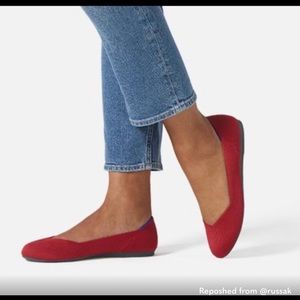 ROTHY’S scoter red round -toe flats